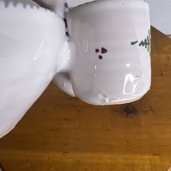 Made in Spain Olive Bowl with Toothpick Salt Holder Painted pottery Bowl Server - Picture 5 of 14